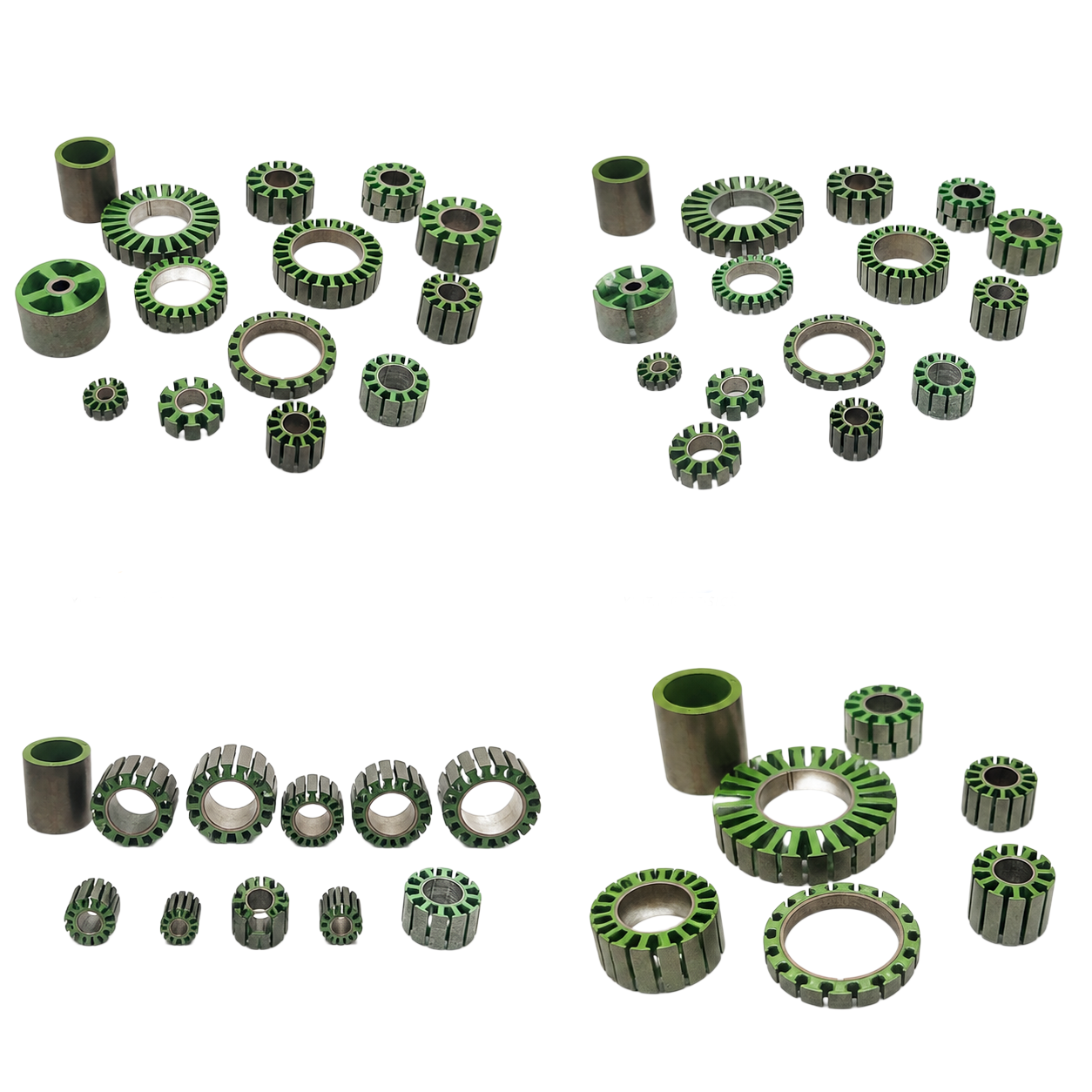 High Precision Motor Stator and Rotor Core with Silicon Steel Material for Customized EV Motor Lamination Solutions
