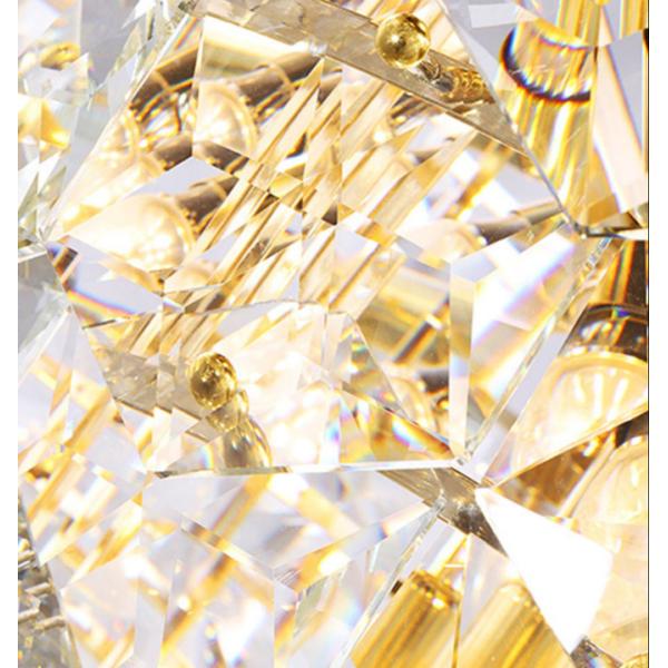 Современным хрустальная люстра установленная потолком стильная и роскошная для домашнего украшения