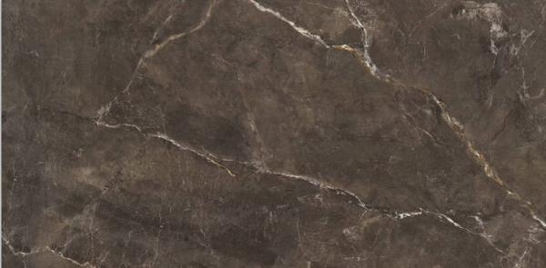 Marble Bathroom Brown Ceramic Kitchen Floor Tile / Thin Polished 90*180cm Glazed Porcelain Floor Tile