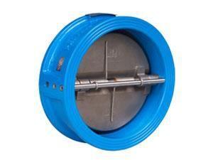 Double Door Swing Check Valve Wafer 80MM , Cast Iron , EPDM Seat By PN16