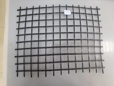 50-50KN/M Fiberglass Geogrid For Airport Runway Asphalt Placement Biaxial Reinforced