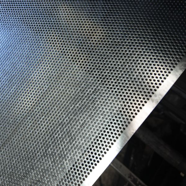 Thickened Iron Perforated Steel Sheet 5mm Thick 10mm Aperture