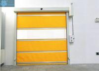 IP55 puerta rápida del obturador del rodillo del PVC de 0,8 - de 1.2m m para la logística que almacena industria