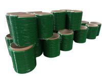 Reinforced Polyurethane PU Ridge Top Belt 88 Shore A High Tension Resistance