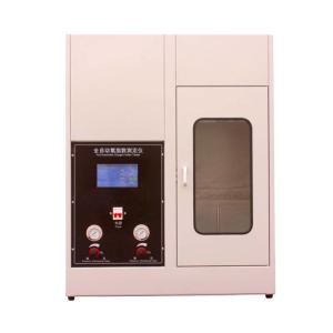 Machine d'essai automatique de l'indice d'oxygène ISO 4589 avec écran tactile