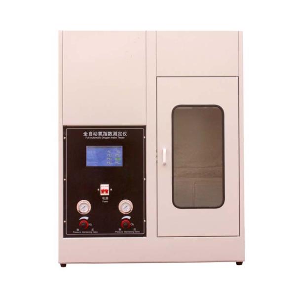 ISO 4589 Automatic Oxygen Index Test Machine Full Color Touch Screen Control Flammability Tester