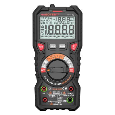 Habotest HT118E 20000 Counts True RMS Autorange Digital Multimeter with 750V AC and 1000V DC Voltage Ranges