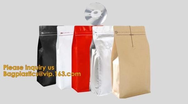 Biodegradable Foil Pouch Stand Up Pouch Spice Bag Clear Window Food Packaging Metalized