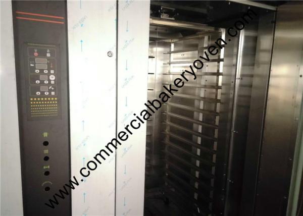 Gas Power Commercial Convection Oven Stainless Steel Trolley PC Control