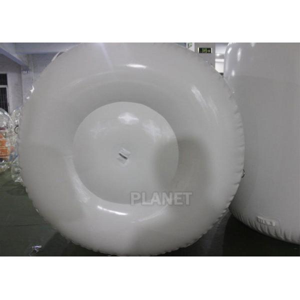 Balises gonflables de l'eau du signe 1.5x1.5m de natation cylindrique pour emballer des marques