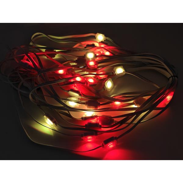 12V SMD5050 Point Light Christmas Decorative Outdoor Eave Lights RGB LED Outdoor String Pixel Light