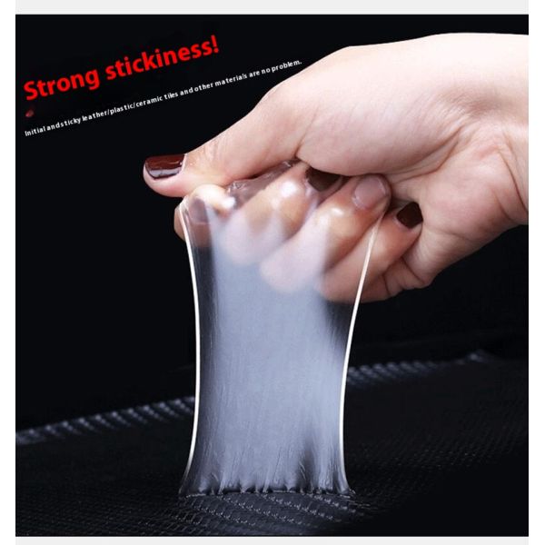 Customized Strong Adhesive Non-Marking Transparent Washable Removable Nano-Double-Sided Tape Customized Car-Mounted PU Material