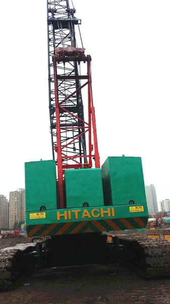Hydraulic Jib Crane used crane track crane Hitachi Crawler Crane 150ton (KH700-II)