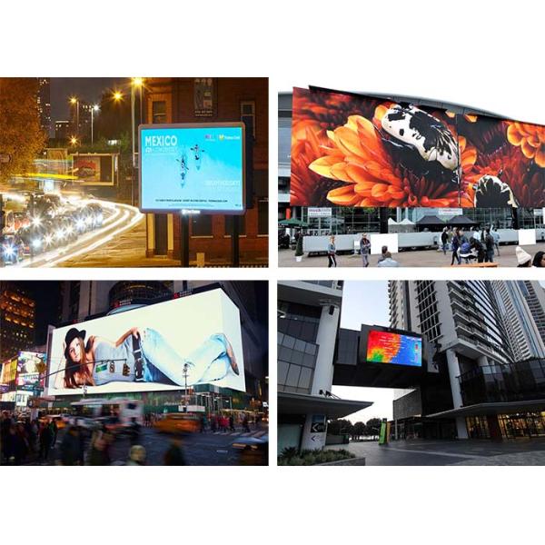 P6.4 Outdoor Fixed LED Display Digital Billboard for Advertising IP65 Weatherproof