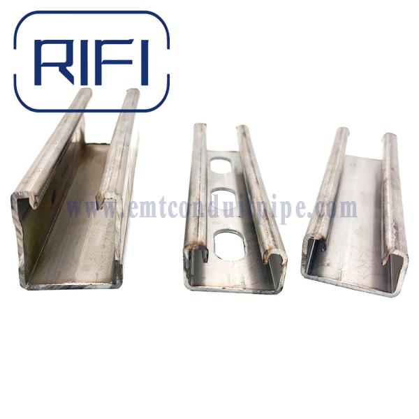 41mm Unistrut Slotted Channel Strut Stainless Steel Back To Back Strut Channel