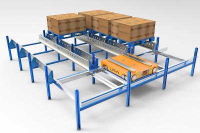 Warehouse Logistics  4 Way Automatic Shuttle Runner For ASRS System
