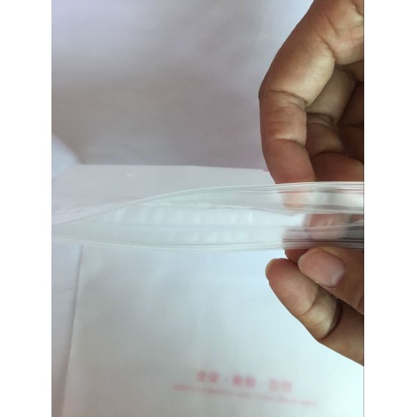 CPP frosted zipper ziplock bag for packaging clothes