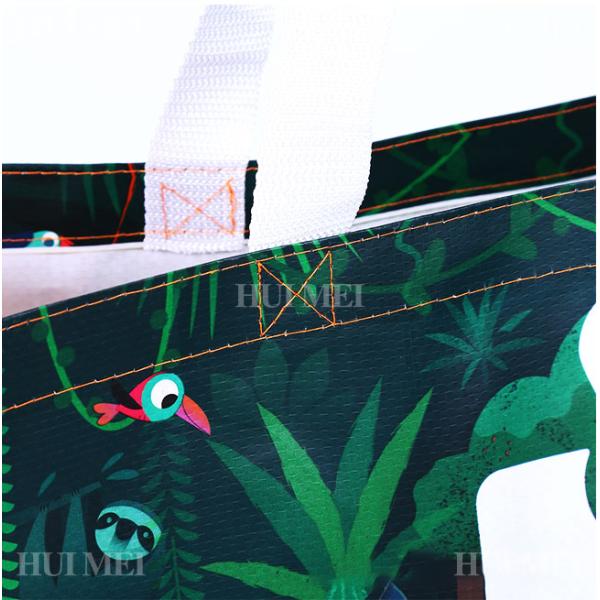 Прокатанные сплетенные сумки хозяйственной сумки 120Gsm сплетенные полипропиленом срывают устойчивое