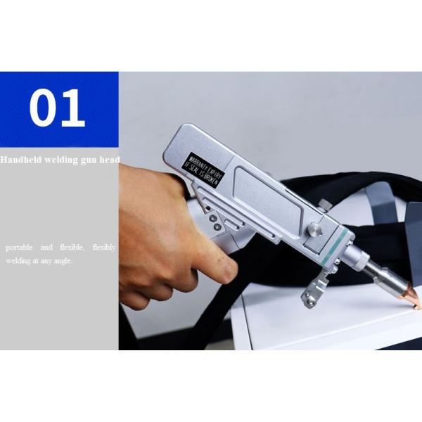 Небольшой мини-инструмент для лазерной сварки проволоки Ручной волоконно-оптический портативный лазерный сварочный аппарат 1500 Вт