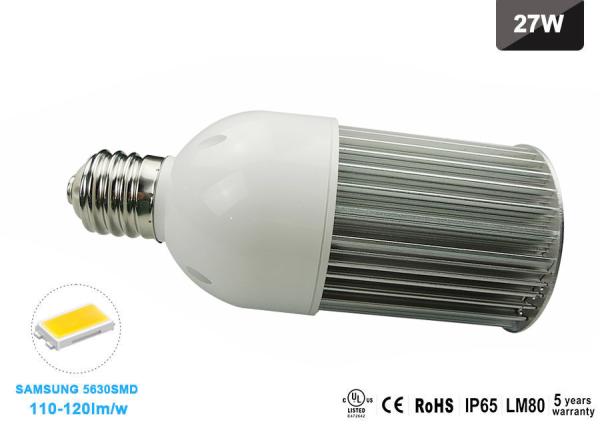 27W LED Corn Street Light 180 Degree 90pcs SMD5630 E27 LED Bulb 230V