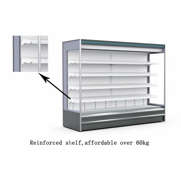 Автоматический разморозьте Refrigerated витрина дисплея, открытый холодильник охладителя 1200L