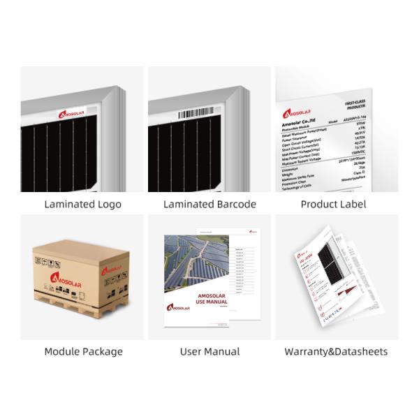 IP68 Junction Box N-Type Solar Panels Cost Half Cell 550w 555w 560w 580 600w 670w 1000w