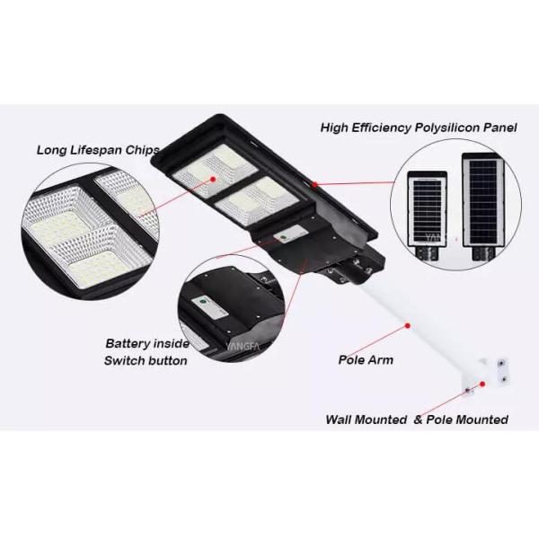 Высокий уличный свет путей Ип65 солнечный датчик движения 150 ватт водоустойчивый внешний