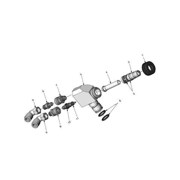 1095922 Corona Pump Encore Generación II Puma de alimentación con bomba Máquina de recubrimiento en polvo
