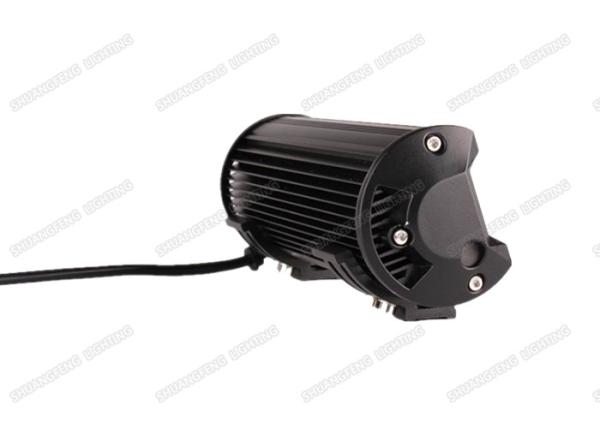 High Power 4D HD Lens Double Row LED Light Bar Waterproof 54w With Aluminum Housing