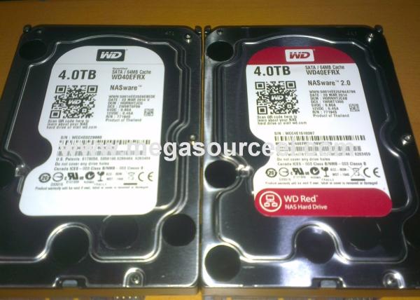 Western Digital WD40EFRX Red IntelliPower 4TB SATA 6GB 3.5 Inch HDD Hard Drive