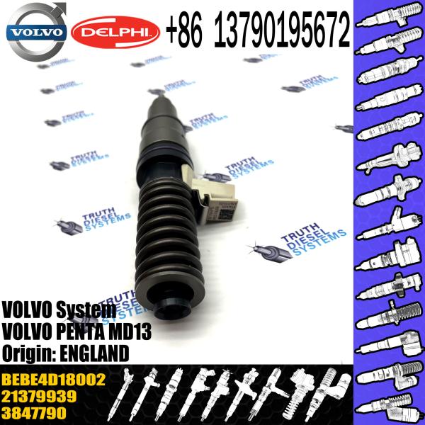 Injetor de combustível diesel de alta qualidade 3801369 3847790 BEBE4D18002 para VOL PENTA MD13