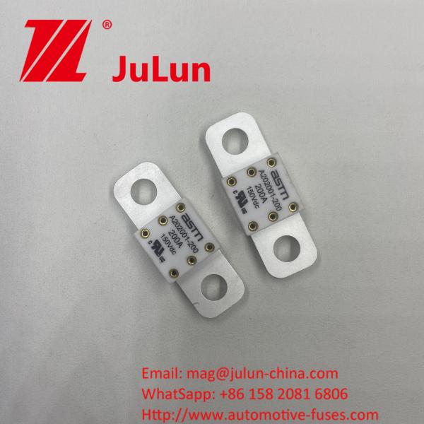 High Current Rating Ceramic Car Fuses A202001-150A ASTM for Short Circuit Protection 100A 150A 200A 250A 300A 350A 400A 500A and Small Size