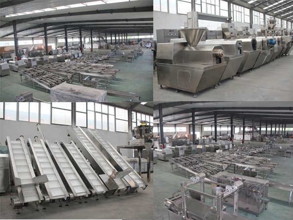 MK268 Pet Treats Molding Dog Food Production Line For Producing Pet Snacks