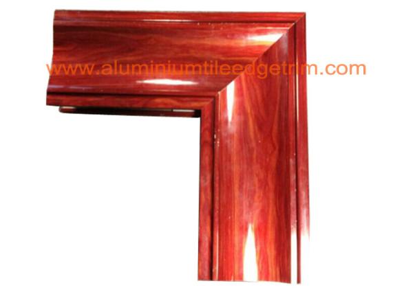 Crystal Beach Aluminium Door Profiles , Aluminum Door Frame Profile Wood Grain Effect