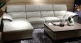 Easy Maintain Living Spaces Leather Sofa 1055X1840X925 Mm Size Lying Bed