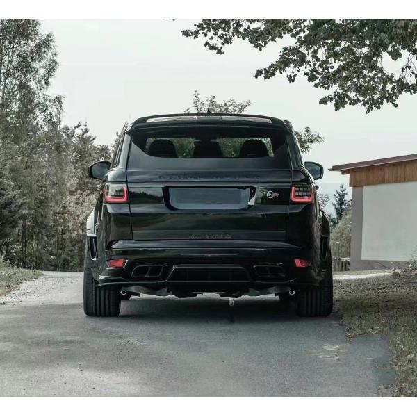 Kit de réparation de remplacement de la carrosserie Land Rover 2017 - 2019 Spoiler Hood Résine Fibre Front Lip