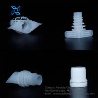Customized Plastic Liquid Pouch Spout Cap Pour Spout With Caps For Food Package