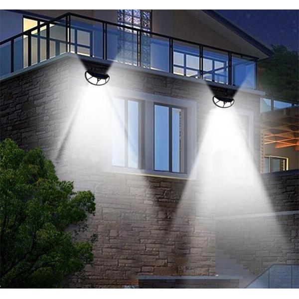 LED Solar Light Outdoor Solar Lamp with Motion Sensor Light Sunlight Street Lamp LED Spotlight for Garden Decoration