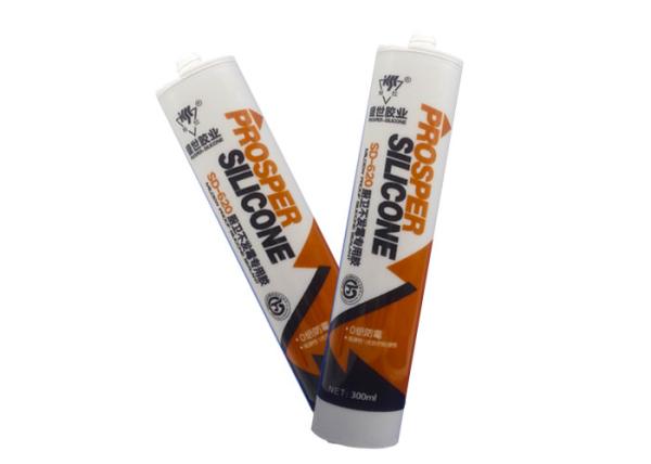 Anti Aging Mould Proof Silicone Sealant , Silicone Kitchen And Bathroom Caulk