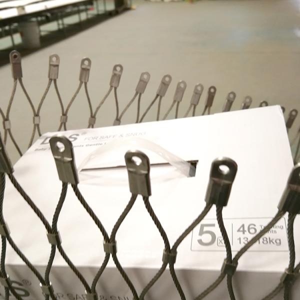 Flexible Anti - Theft Stainless Steel Mesh Bag / Backpack Protector