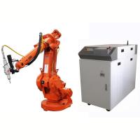 Machine de soudage au laser à bras robotisé à 6 axes pour le soudage des coins