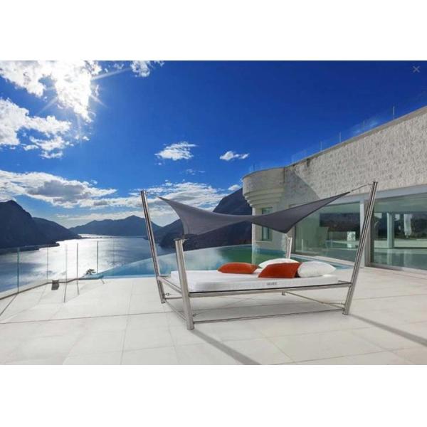 Outdoor Green Rectangle Garden Shade Sail For Parking Driveway Playgrounds