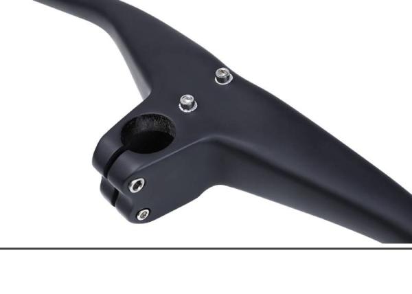BXT Carbon Road Bike Handlebar T1000 Mountain Bike Integrated Stem Handlebar MTB