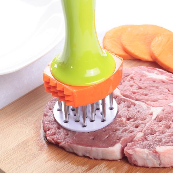 24 Needles Manual household Stainless Steel Loose Meat Needle With Plastic Handle For Food Serving