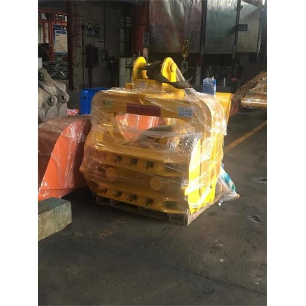 Установленный экскаватором гидравлический молоток Vibro для строительной техники