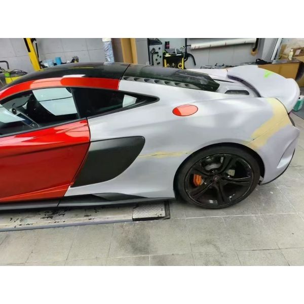 MP4-12c 650s Mclaren Body Kit 675LT Style Carbon Fiber FRP Body Kit