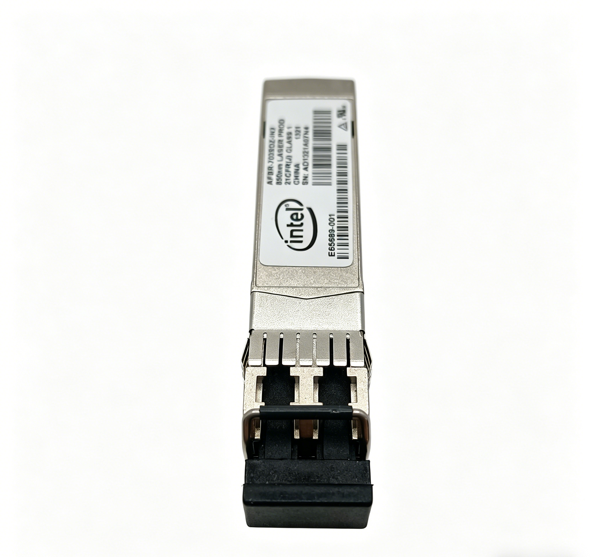 10Gbps 850nm Multimode SFP+ Optical Transceiver with DDM , Intel Original Model AFBR-703SDZ-IN2 (E65689-001)