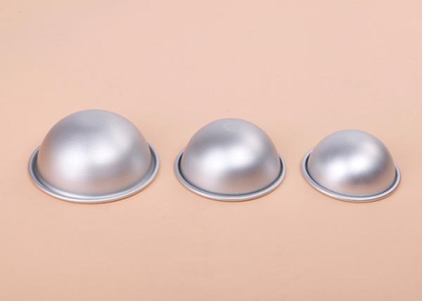 Creative 3D Aluminum Hemisphere Tin Cake Baking Tool Half Ball Sphere Bath Bomb Cake Pan