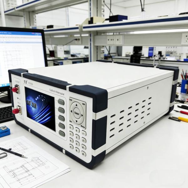 Attenuation Range: 0 - 60 Decibels  Variable Optical Attenuator