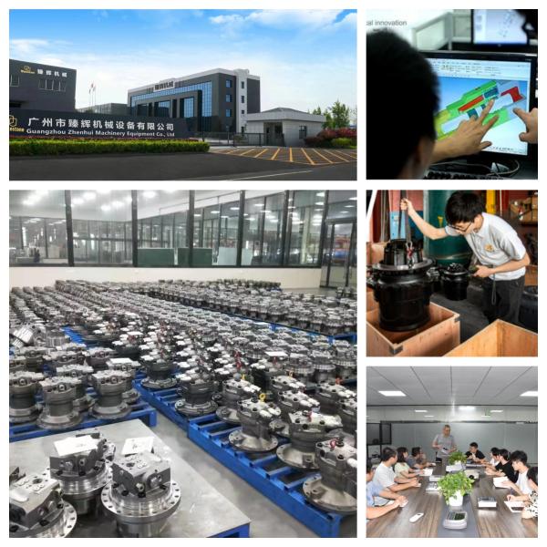 Moteur de déplacement à rampe pour excavatrice SY485, SY550